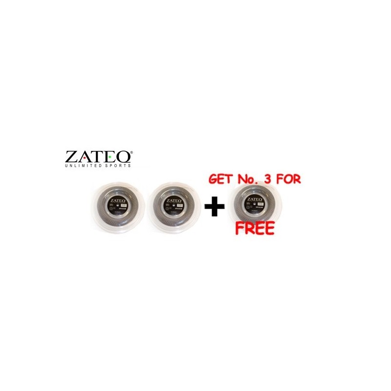 Zateq XPS120MF squash strenge - 3 ruller a 200m Zateq XPS120MF squash strenge - 3 ruller a 200m