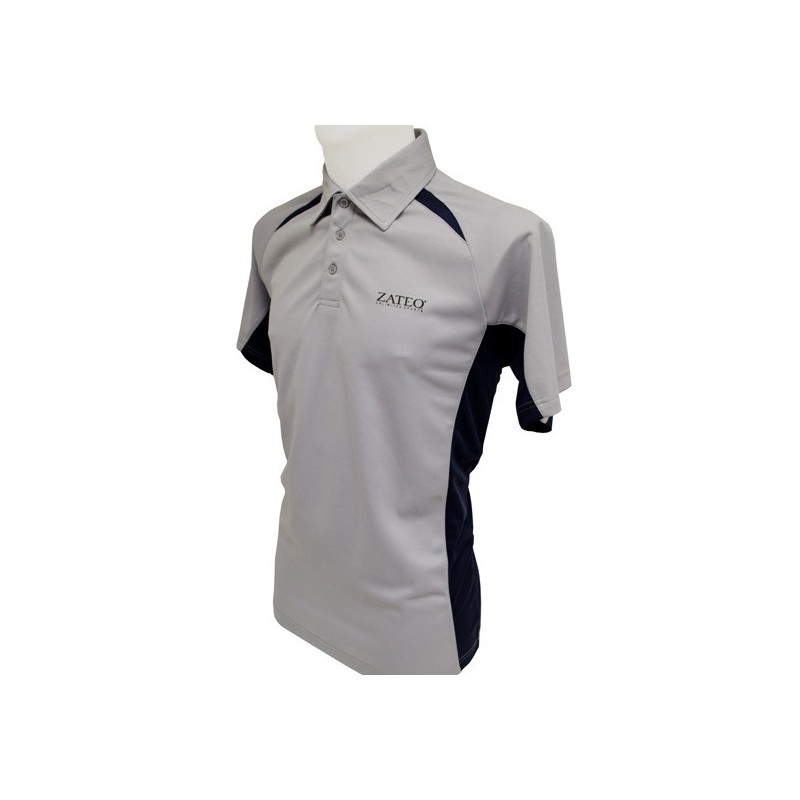 Zateq Court Polo T-Shirt Gry/Nav Zateq Court Polo T-Shirt Gry/Nav